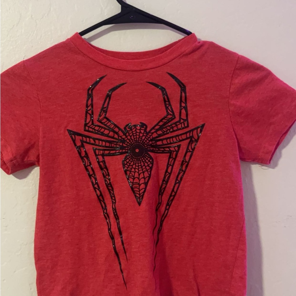 red spider-man shirt
